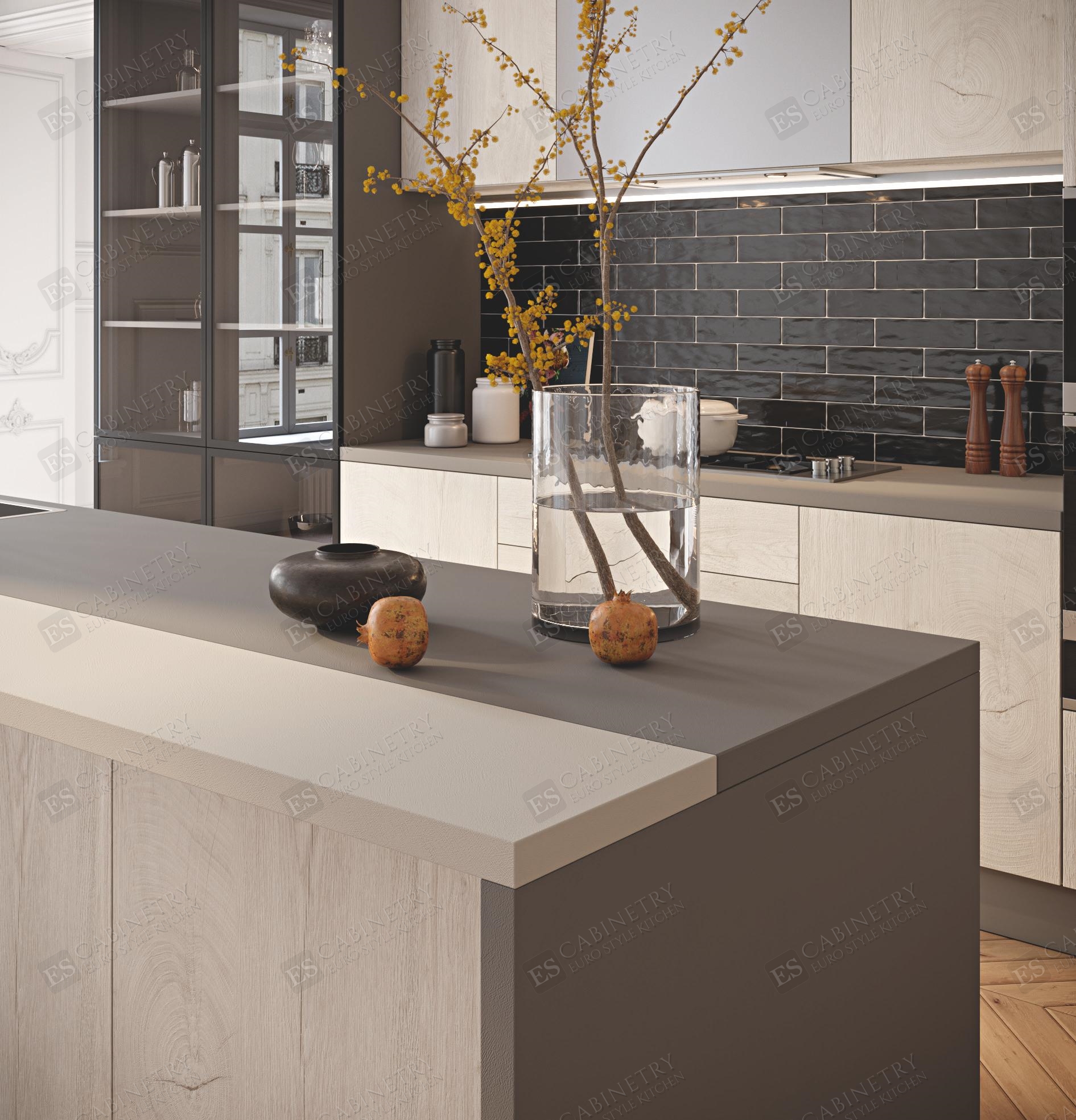 Contemporary kitchen cabinets | Largo